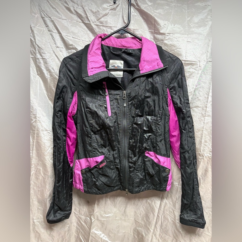 Harley-Davidson Black and Pink Ski Jacket